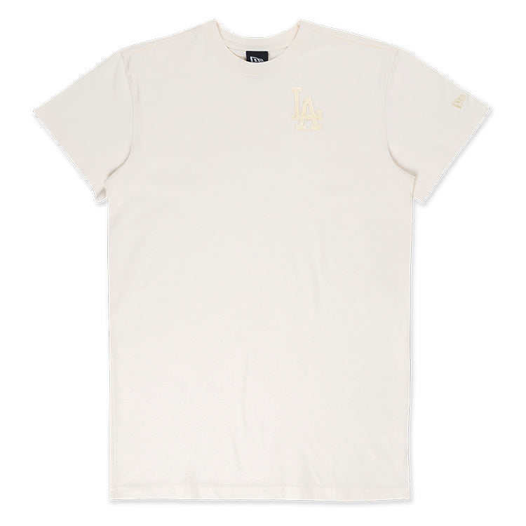 Los Angeles Dodgers MLB Color Era Ivory Women Short Sleeve Dress