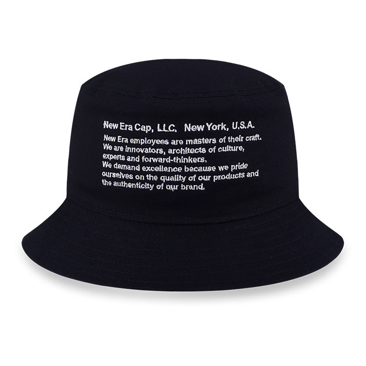 New Era Basic Black to Faded Blue Employee Pride Reversible Bucket Hat