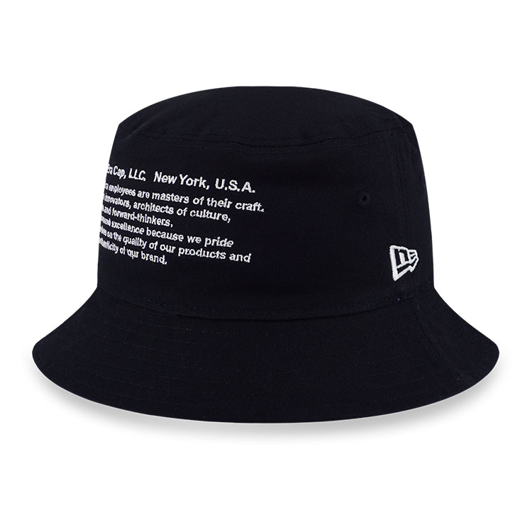 New Era Basic Black to Faded Blue Employee Pride Reversible Bucket Hat