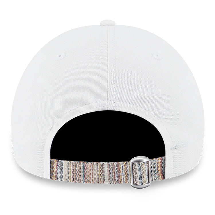 New Era Bowling Club White 9FORTY Unstructured Adjustable Cap