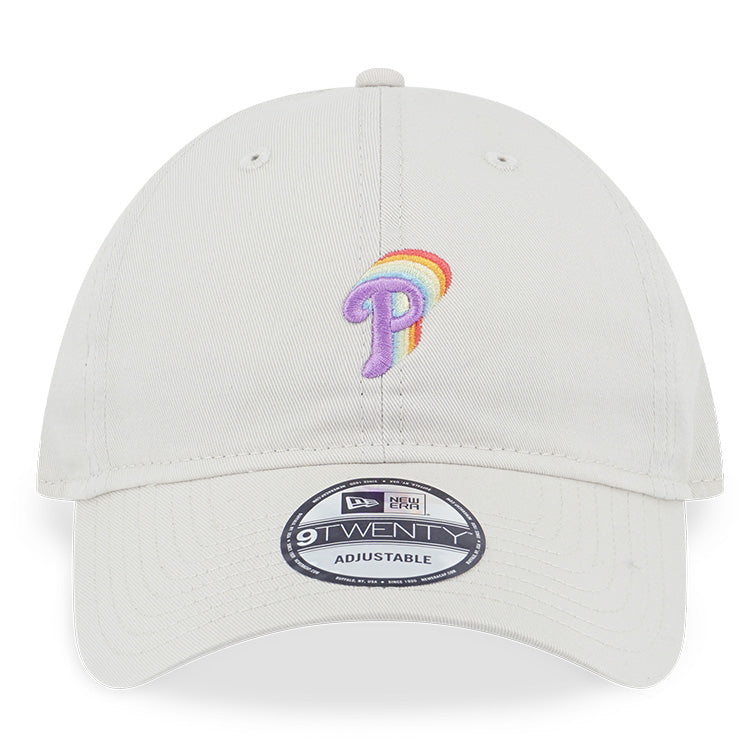 Philadelphia Phillies MLB Light Rainbow Ivory 9TWENTY Adjustable Cap