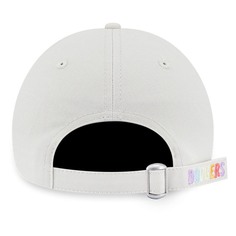 Los Angeles Dodgers MLB Light Rainbow Ivory 9TWENTY Adjustable Cap