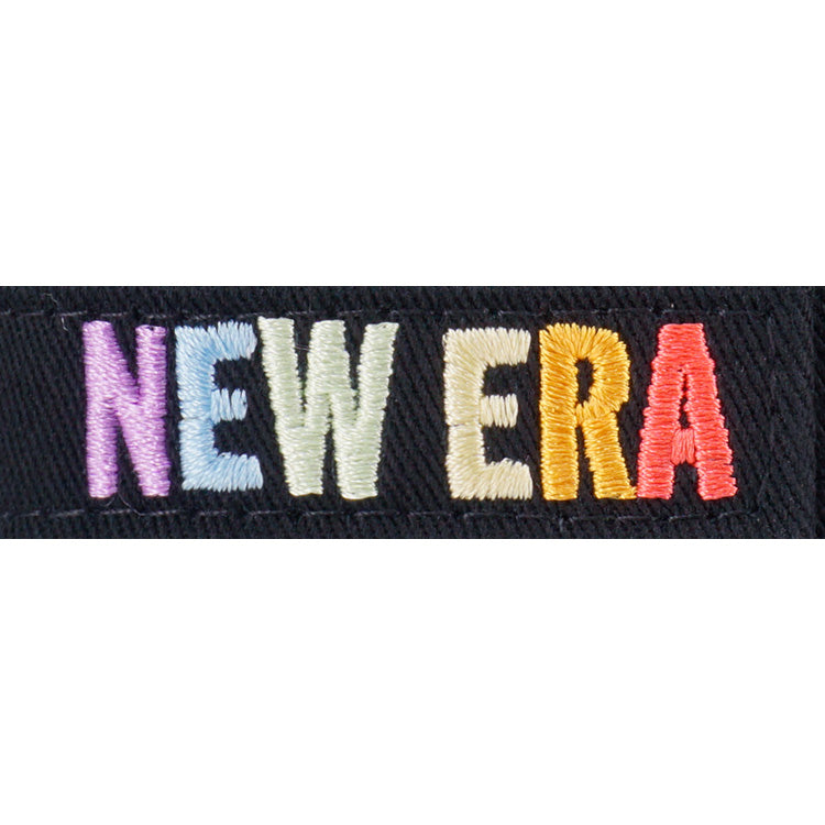 New Era Script Light Rainbow Black 9TWENTY Adjustable Cap