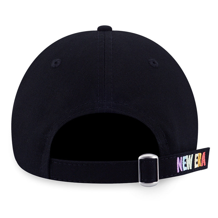 New Era Script Light Rainbow Black 9TWENTY Adjustable Cap