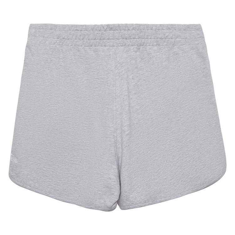 New Era Script Essential Grey Women Knit Shorts