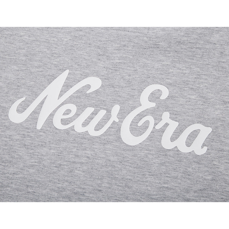 New Era Script Essential Grey Short Sleeve T-Shirt