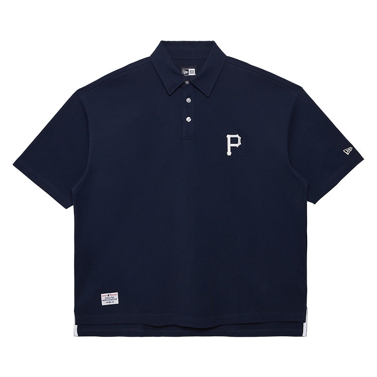 Pittsburgh Pirates MLB Essential Navy Short Sleeve Polo Shirt