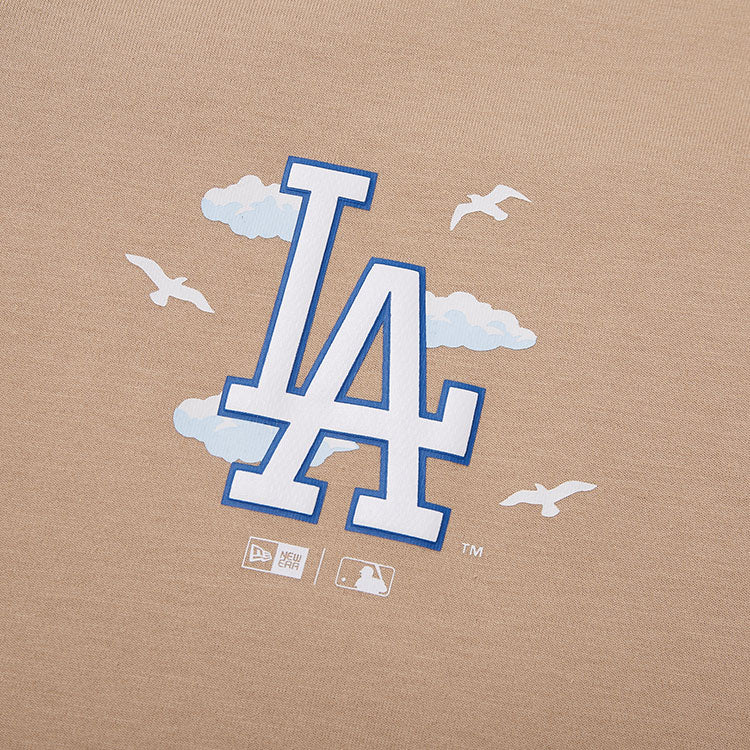 Los Angeles Dodgers MLB Vacay Coolera Khaki Short Sleeve T-Shirt