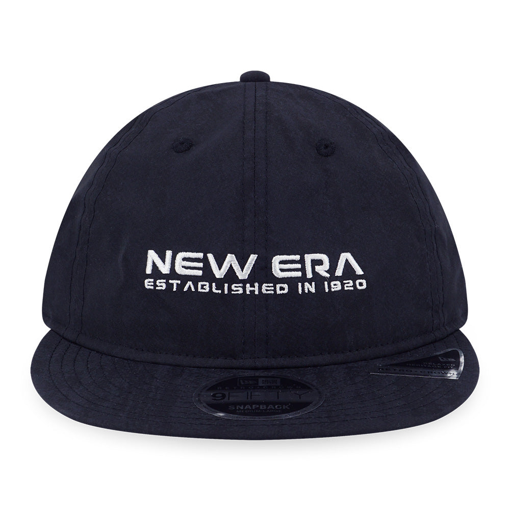 New Era Wordmark Comic Space Black 9FIFTY Retro Crown Snapback Cap