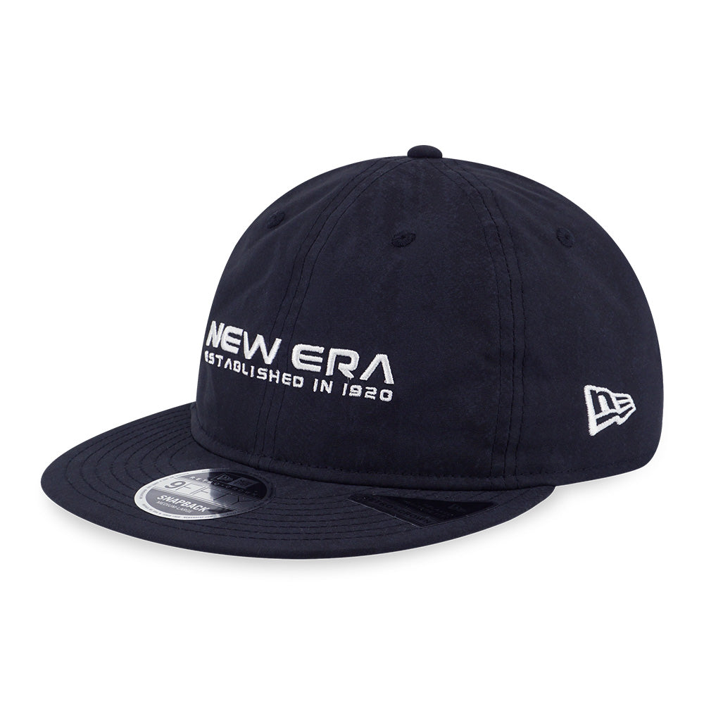 New Era Wordmark Comic Space Black 9FIFTY Retro Crown Snapback Cap