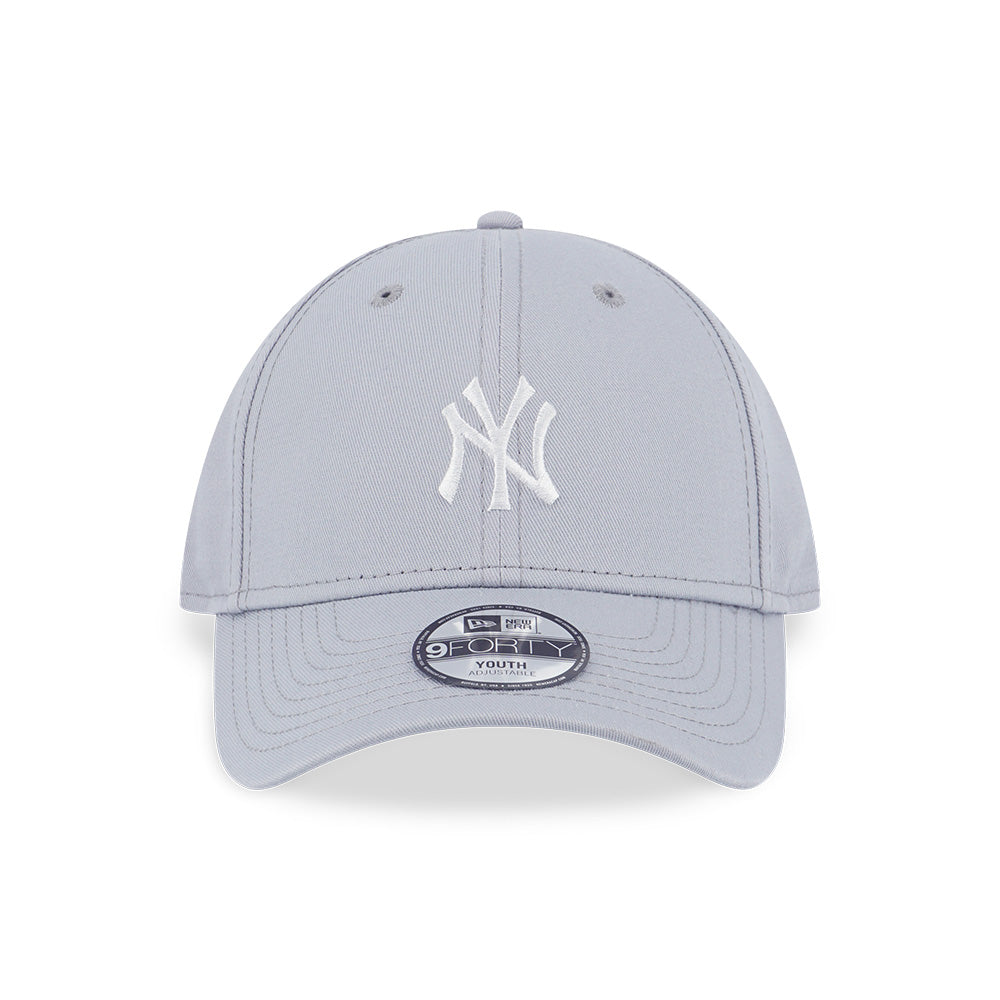 New York Yankees MLB Color Era Kids Dolphine Grey Dolphine Grey 9FORTY Adjustable Youth Cap