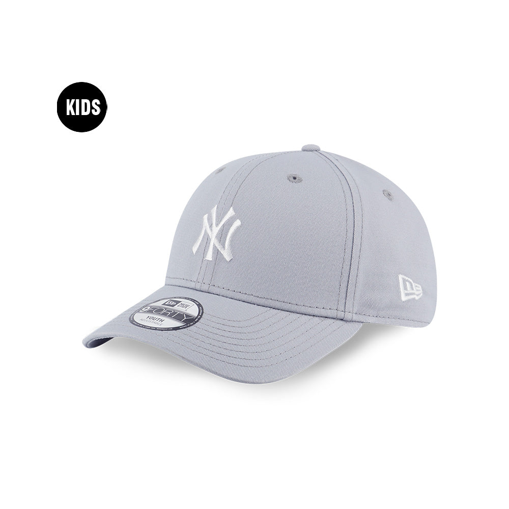 New York Yankees MLB Color Era Kids Dolphine Grey Dolphine Grey 9FORTY Adjustable Youth Cap