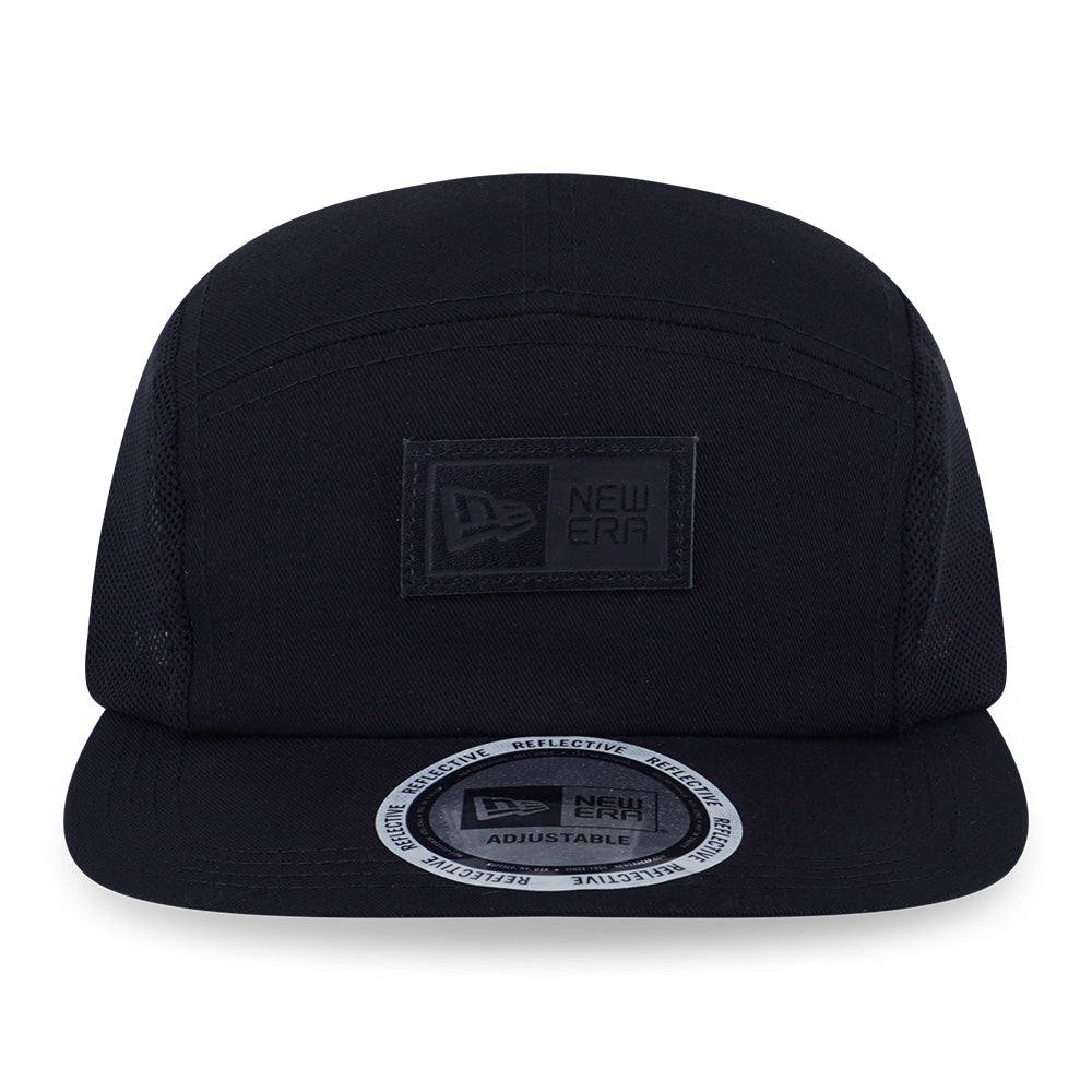 New Era Logo Dark 90s Black Reflective Camper