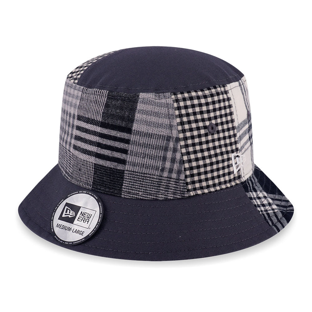 New Era Preppy Black Multi Bucket Hat