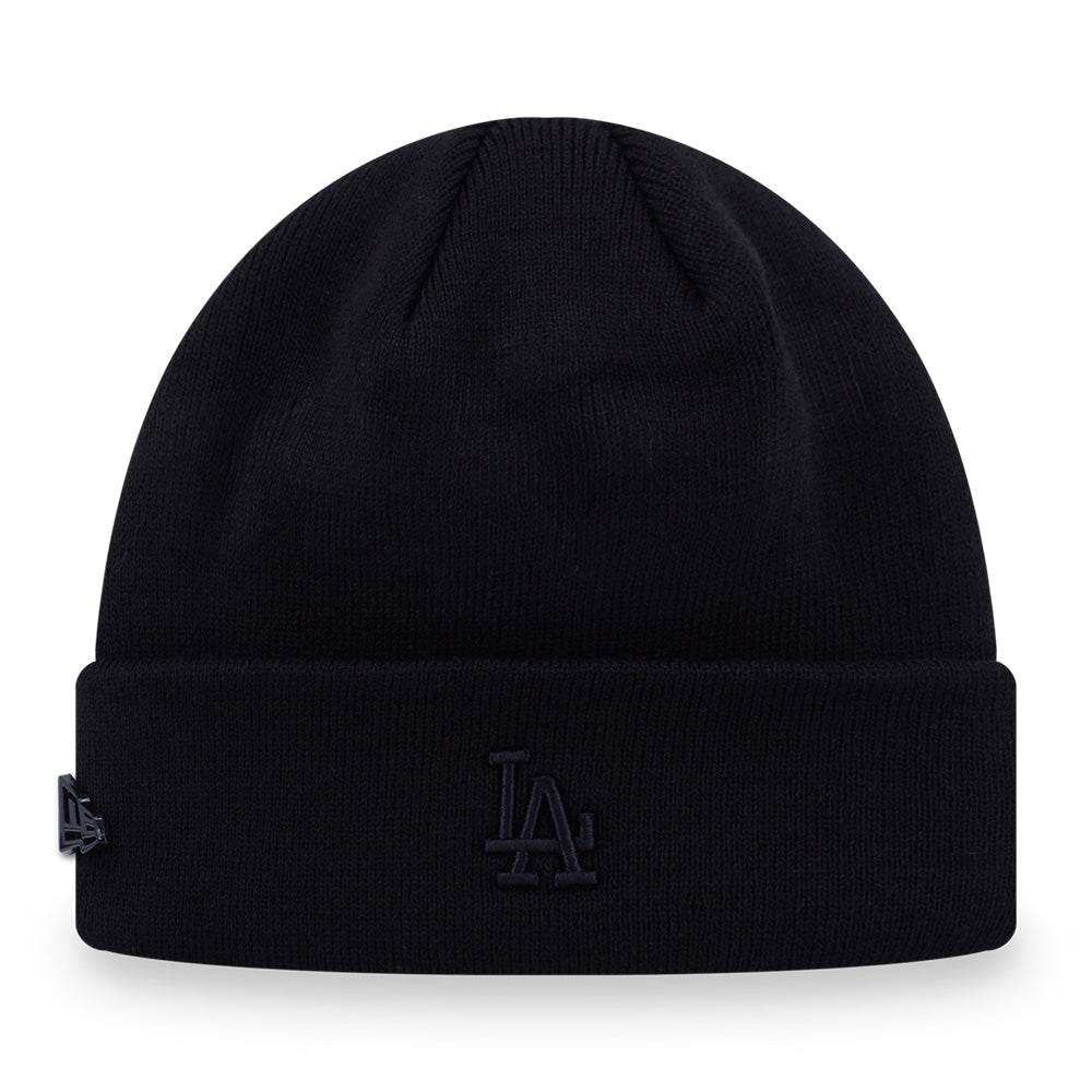 Los Angeles Dodgers MLB New Era Dark 90s Black Beanie