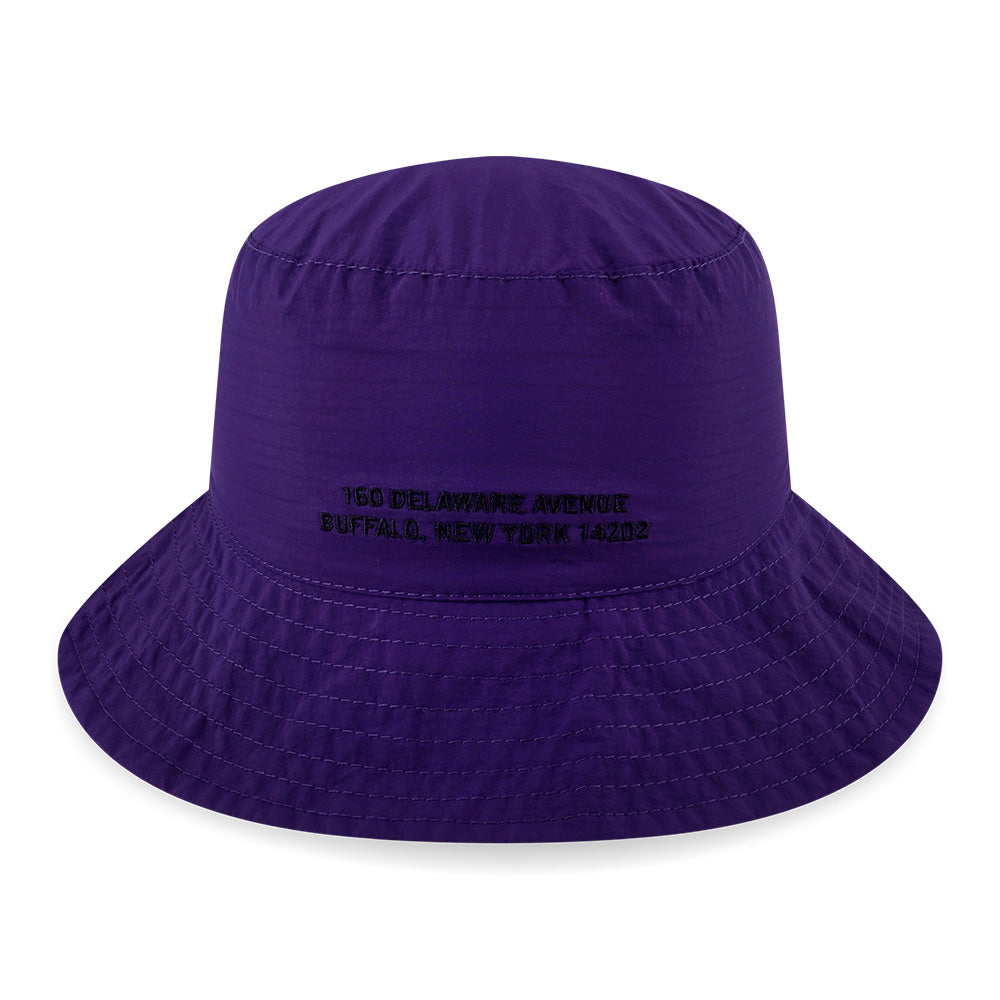 New Era Wordmark Outdoor Bold Purple Adventure Lite Bucket Hat