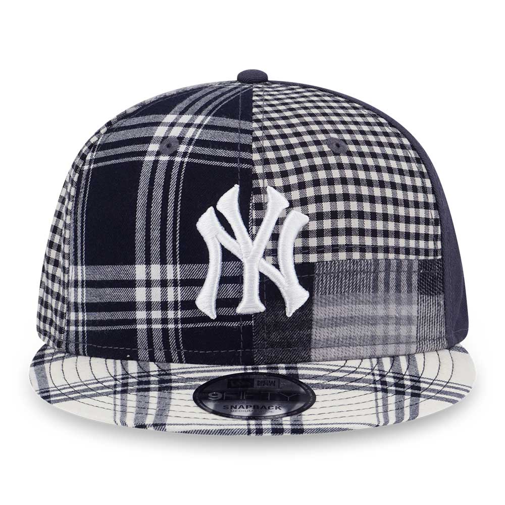 New York Yankees MLB Preppy Black Multi 9FIFTY Snapback Cap