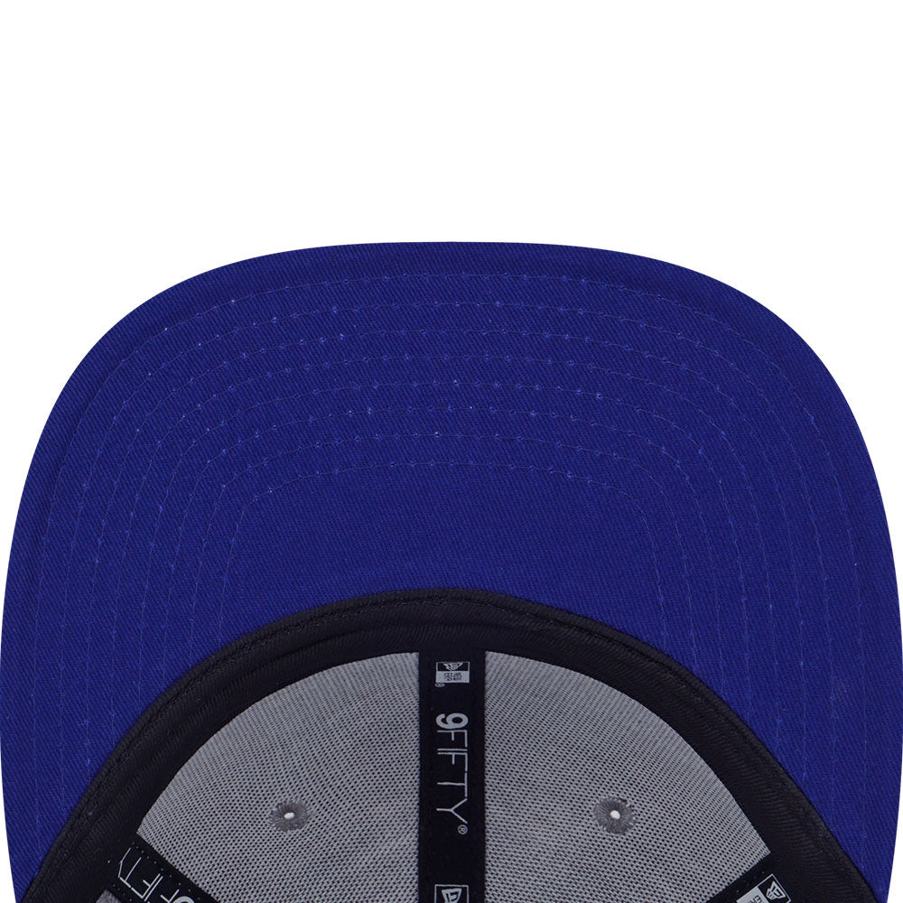 Los Angeles Dodgers MLB Cooperstown Heather Grey 9FIFTY Precurved Visor Snapback Cap