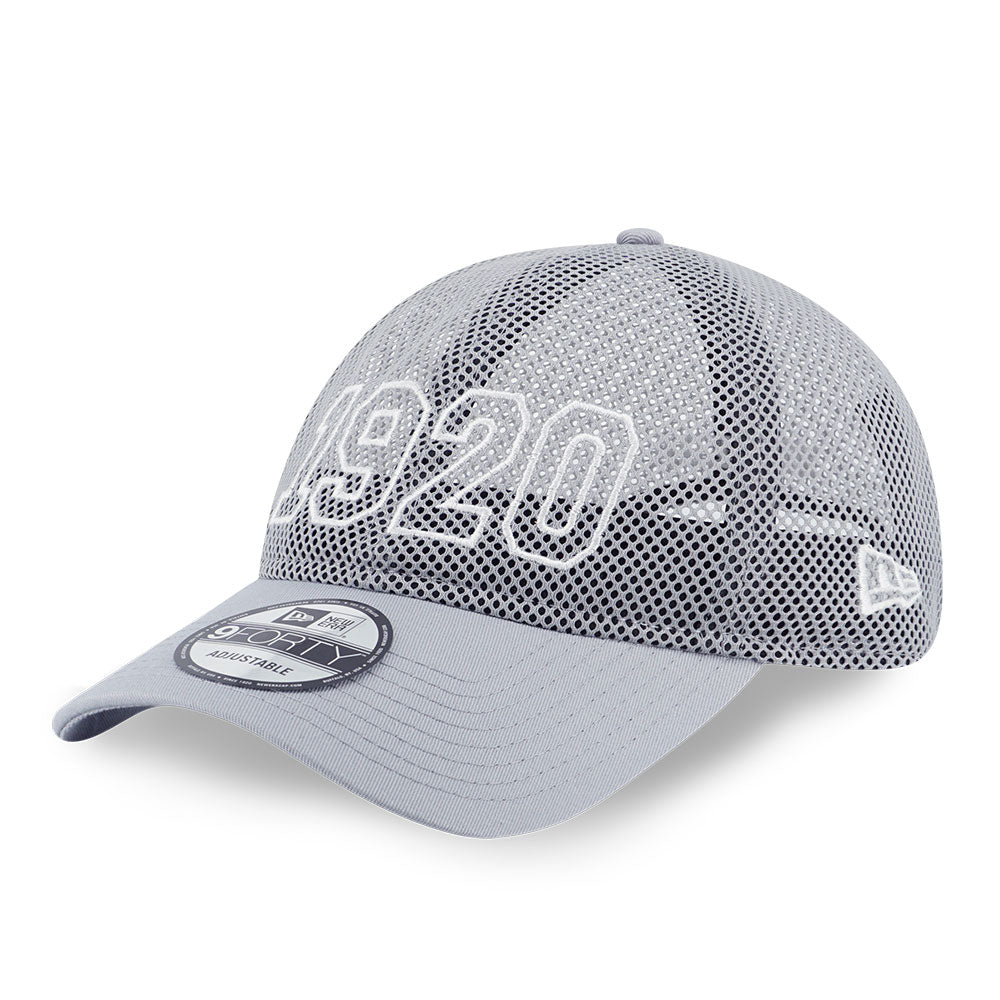 New Era Basketball Club Dolphine Grey 9FORTY Unstructured Adjustable Cap