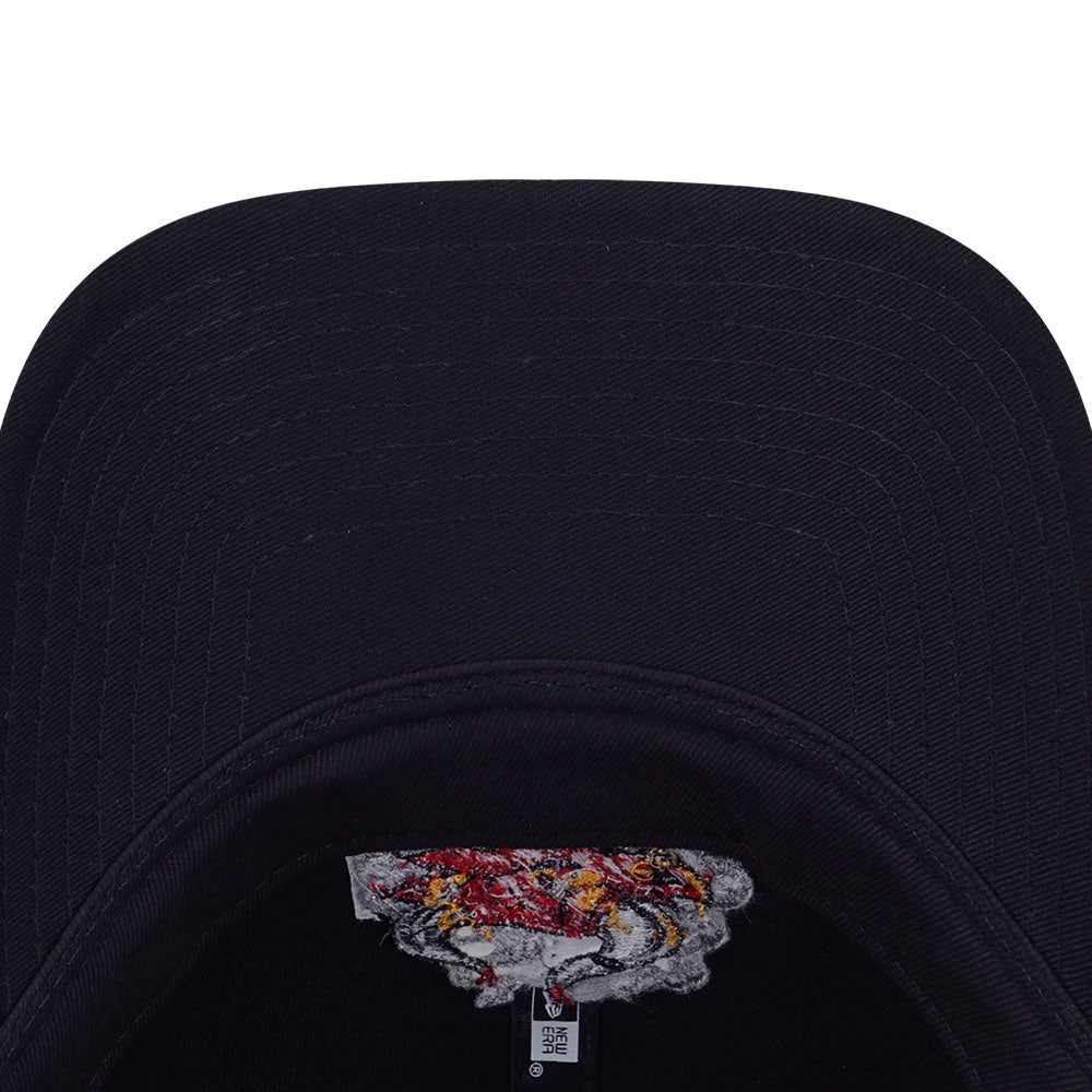 Chicago Bulls NBA Gnarly Black 9FORTY Unstructured Adjustable Cap