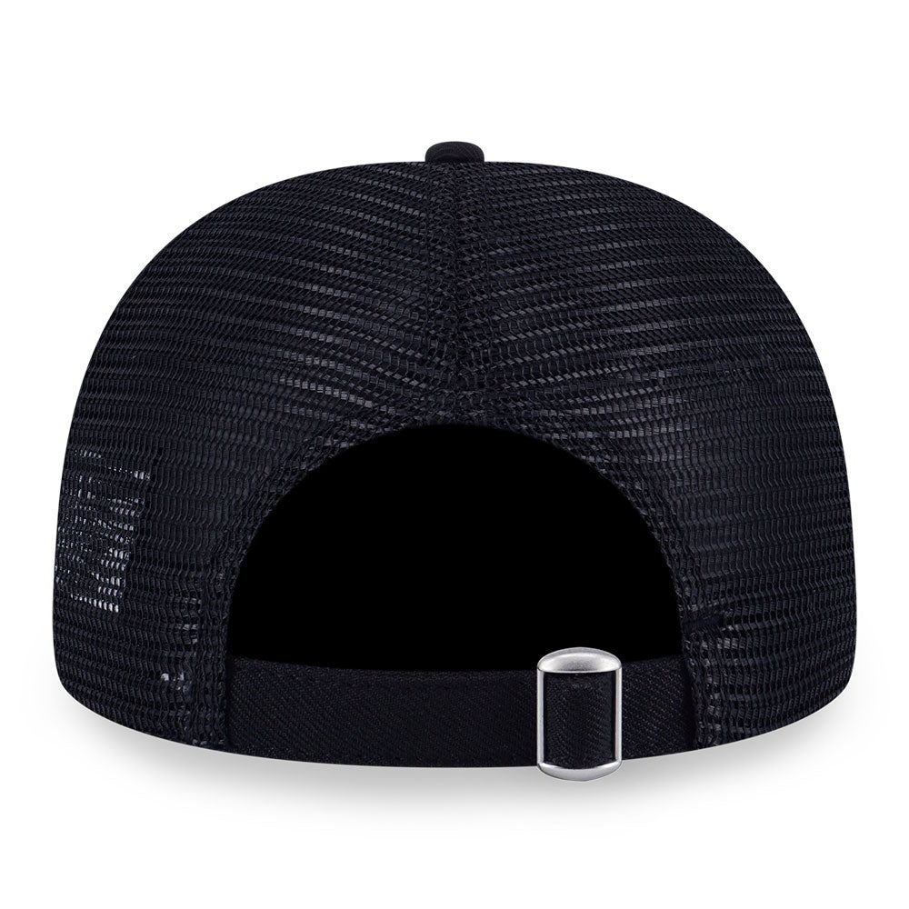 New Era Basketball Club Black 9FORTY A-Frame Trucker Snapback Cap