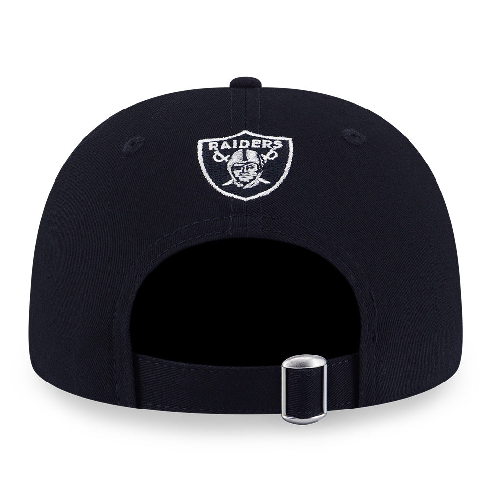 Las Vegas Raiders NFL Oversized Black 9FORTY A-Frame Adjustable Cap