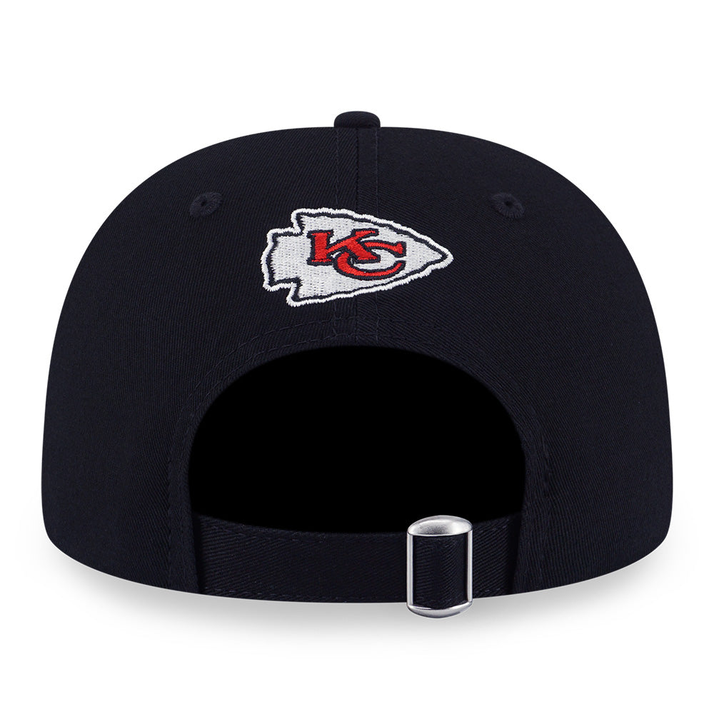 Kansas City Chiefs NFL Oversized Black 9FORTY A-Frame Adjustable Cap