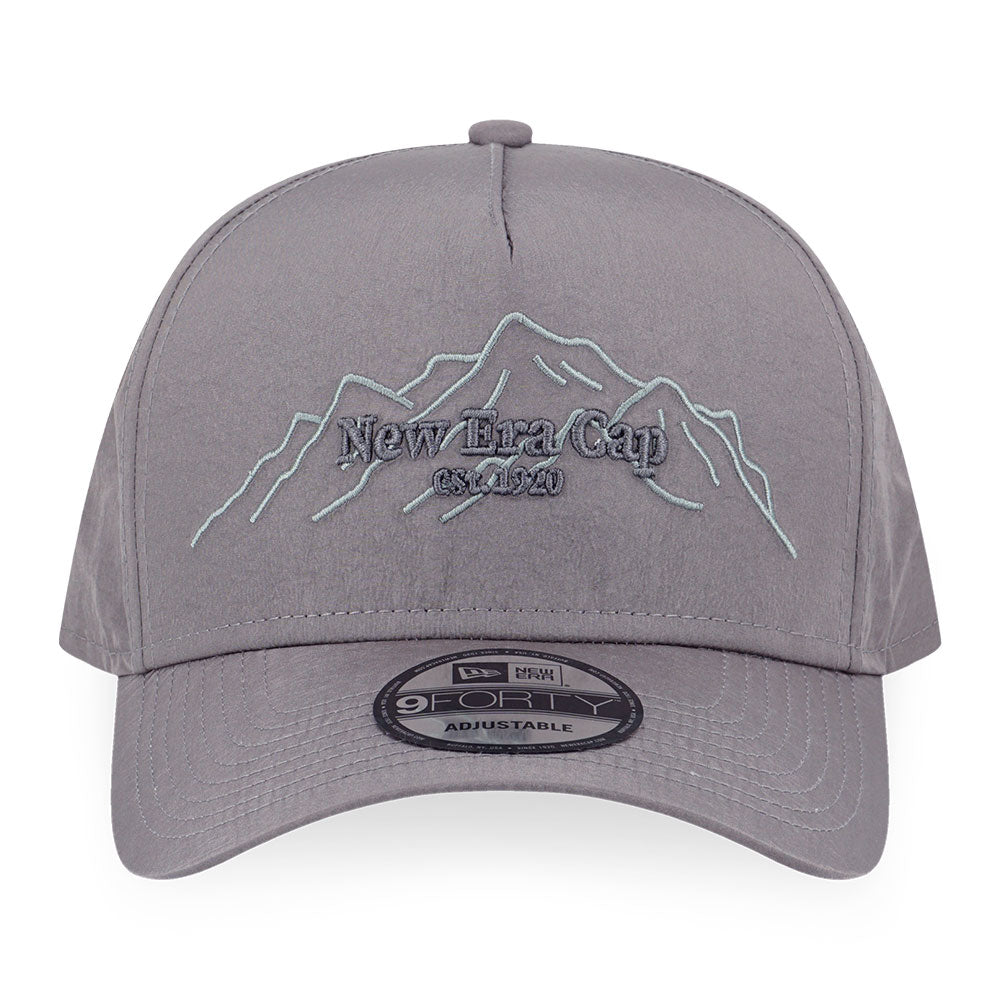 New Era Mountain Edge Graphite 9FORTY Snapback Cap