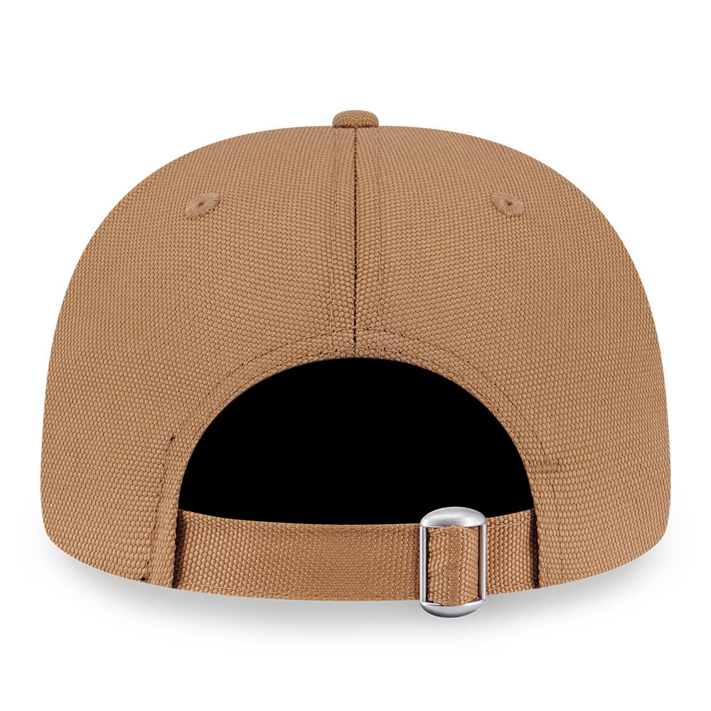 New Era Cordura Wordmark Camel Suede 9FORTY A-Frame Adjustable Cap