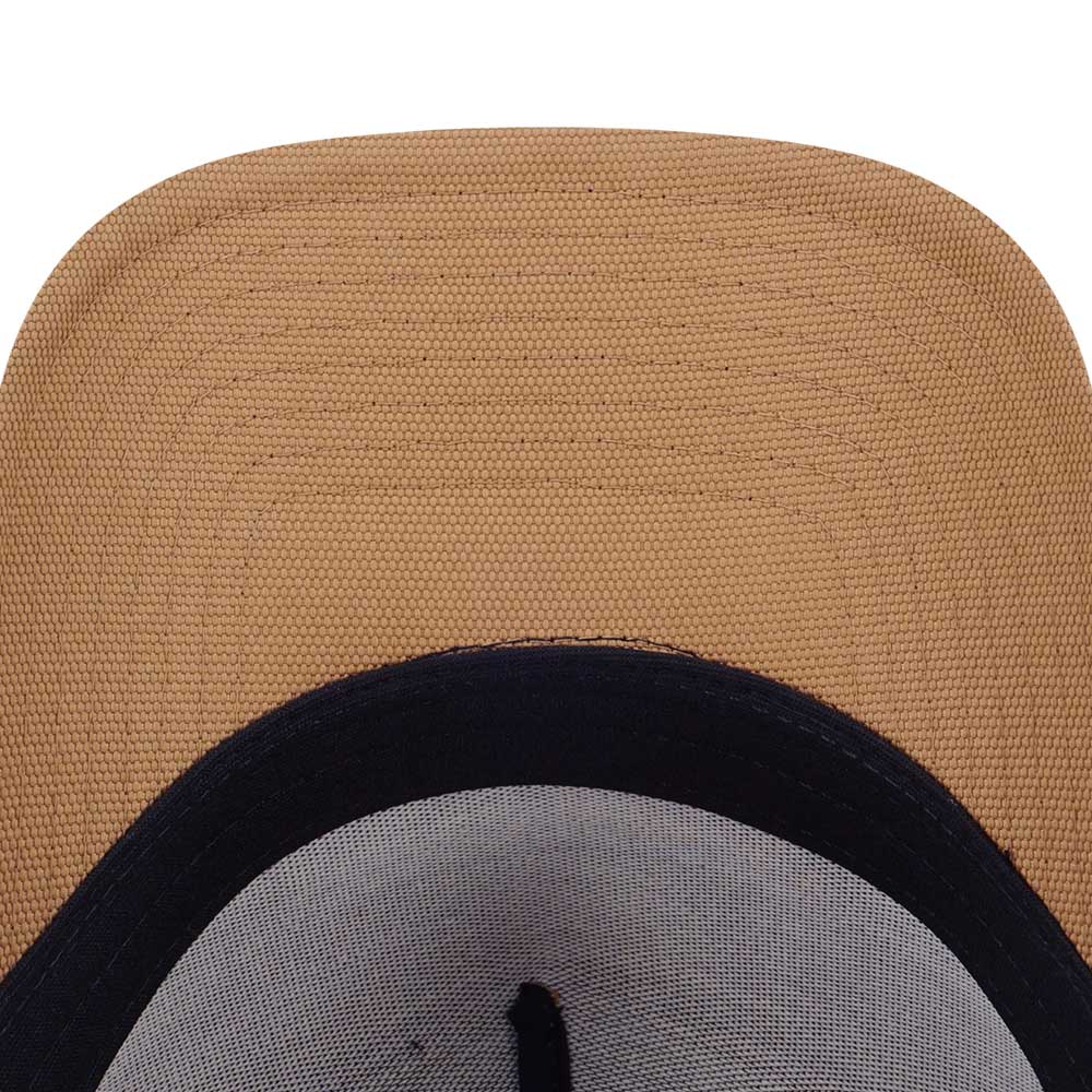 New Era Cordura Wordmark Camel Suede 9FORTY A-Frame Adjustable Cap