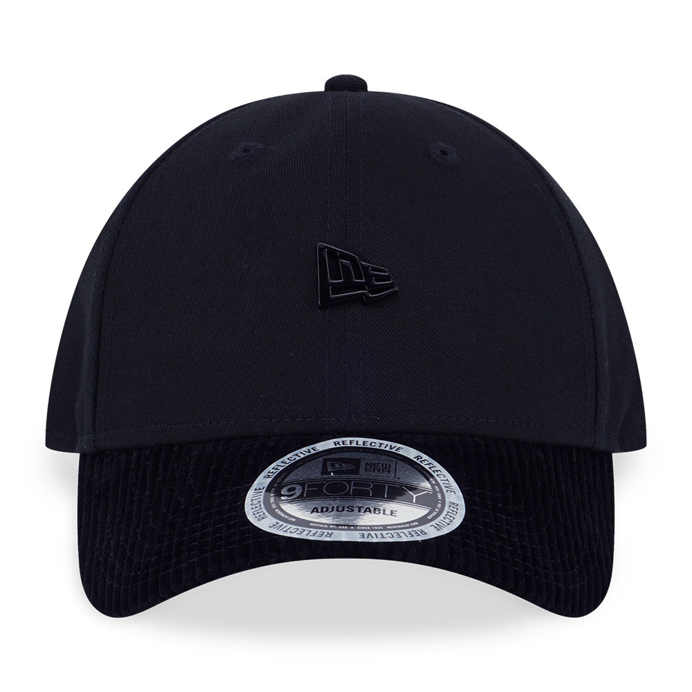 New Era Flag Dark 90s Black Reflective 9FORTY Adjustable Cap