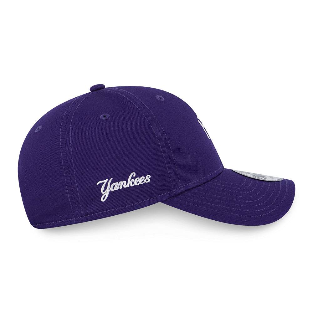 New York Yankees MLB Color Era Mini Logo Purple 9FORTY Adjustable Cap