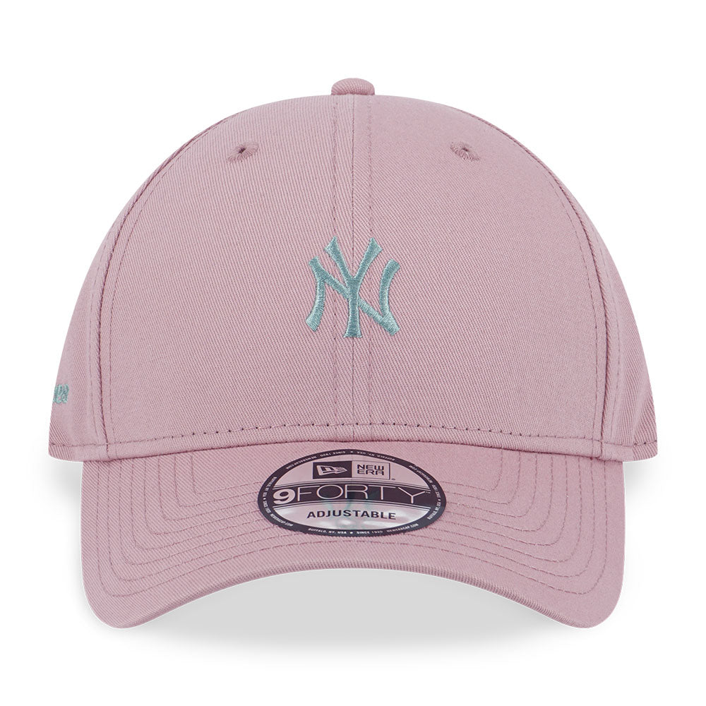 New York Yankees MLB Color Era Mini Logo Dirty Rose 9FORTY Adjustable Cap