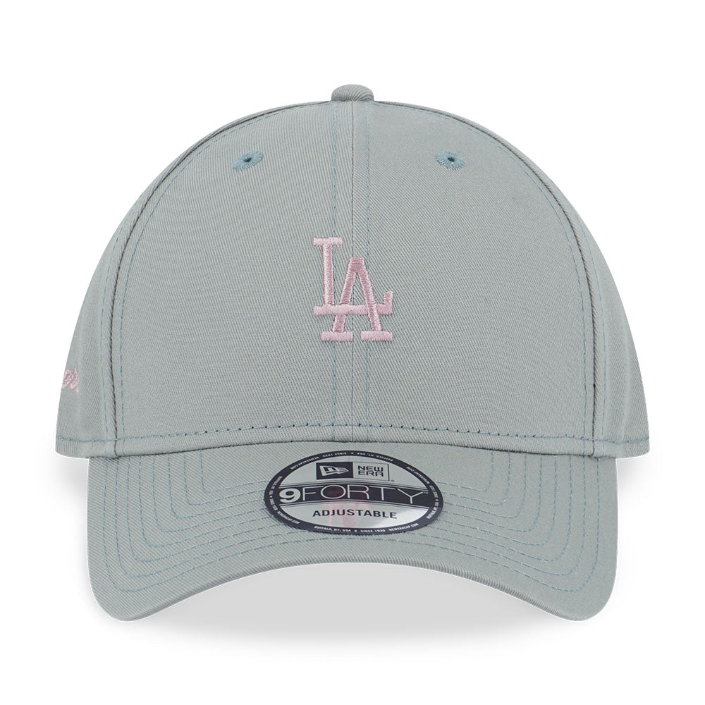 Los Angeles Dodgers MLB Color Era Mini Logo Everest Green 9FORTY Adjustable Cap