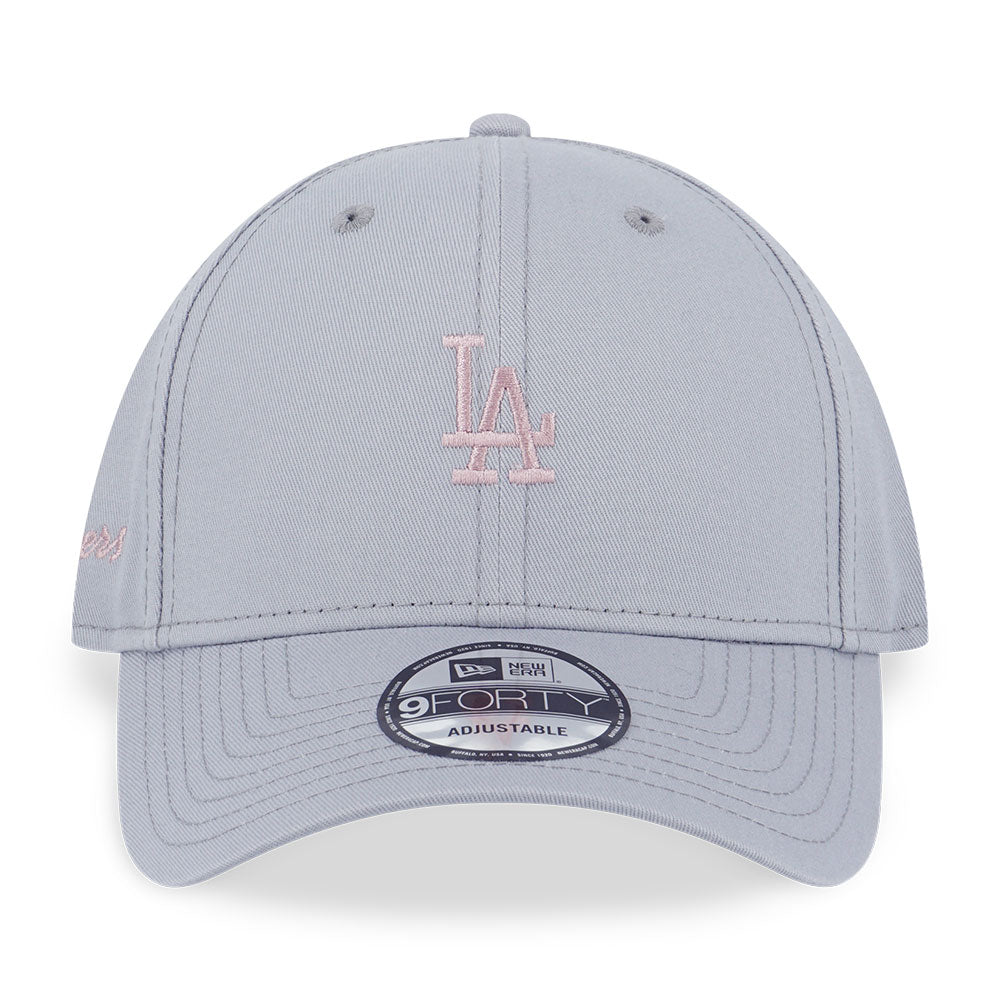 Los Angeles Dodgers MLB Color Era Mini Logo Dolphine Grey 9FORTY Adjustable Cap