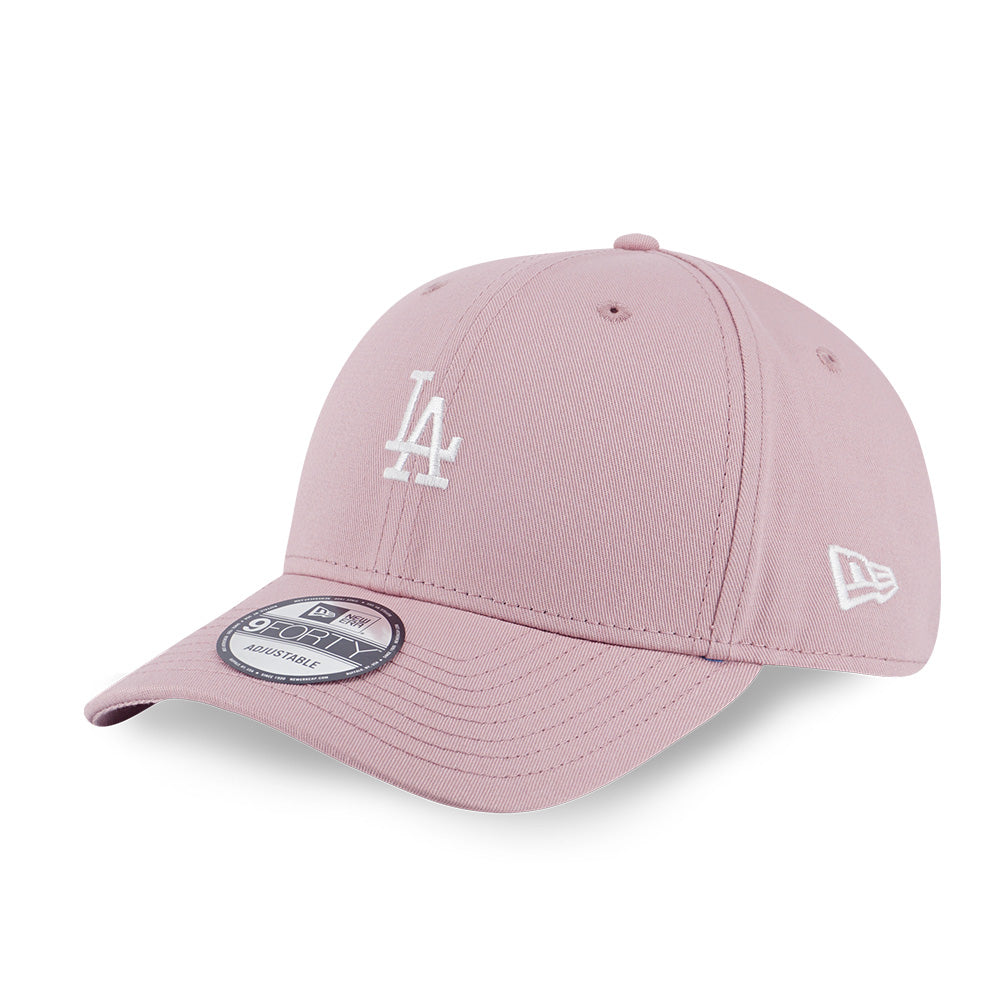 Los Angeles Dodgers MLB Color Era Mini Logo Dirty Rose 9FORTY Adjustable Cap