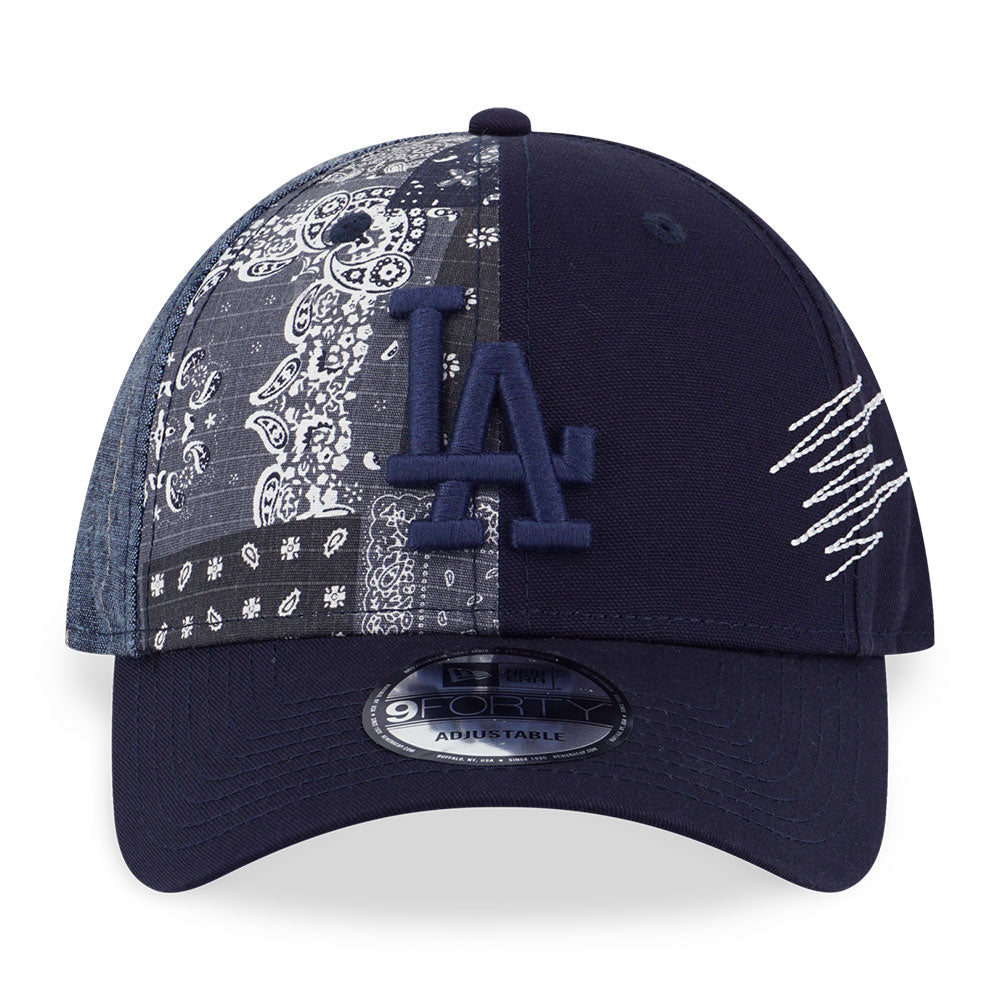 Los Angeles Dodgers MLB Boro Contemporary Blue Multi 9FORTY Adjustable Cap