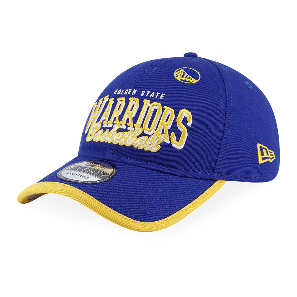 Golden State Warriors NBA Basketry Royal Blue 9TWENTY Adjustable Cap