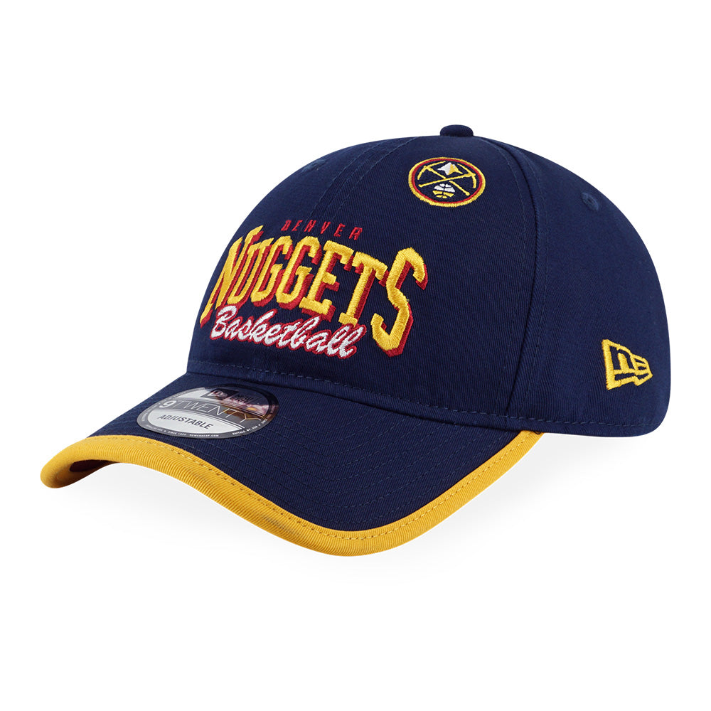 Denver Nuggers NBA Basketry Oceanside Blue 9TWENTY Adjustable Cap