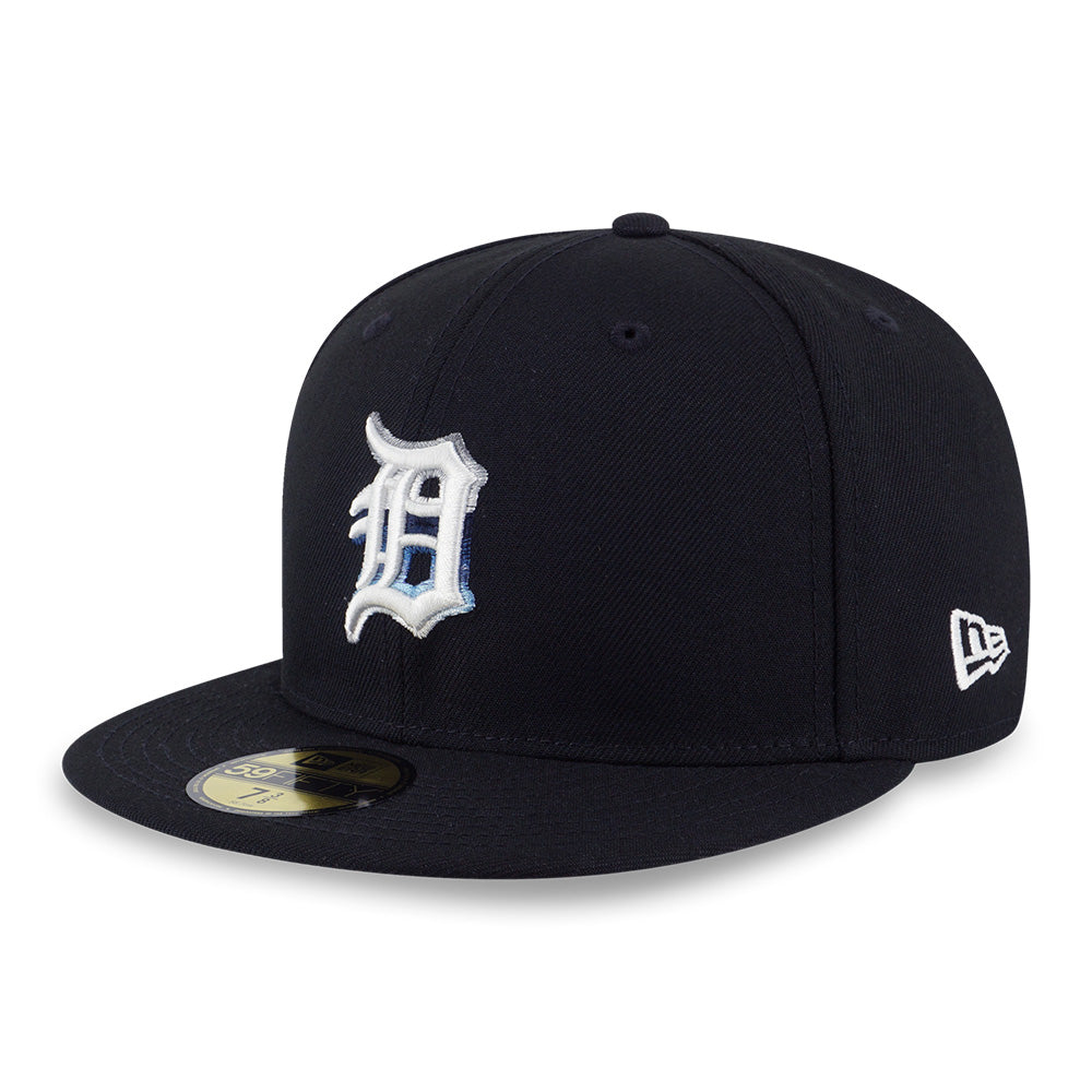 Detroit Tigers MLB 5950 Pack Raceway Black 59FIFTY Fitted Cap