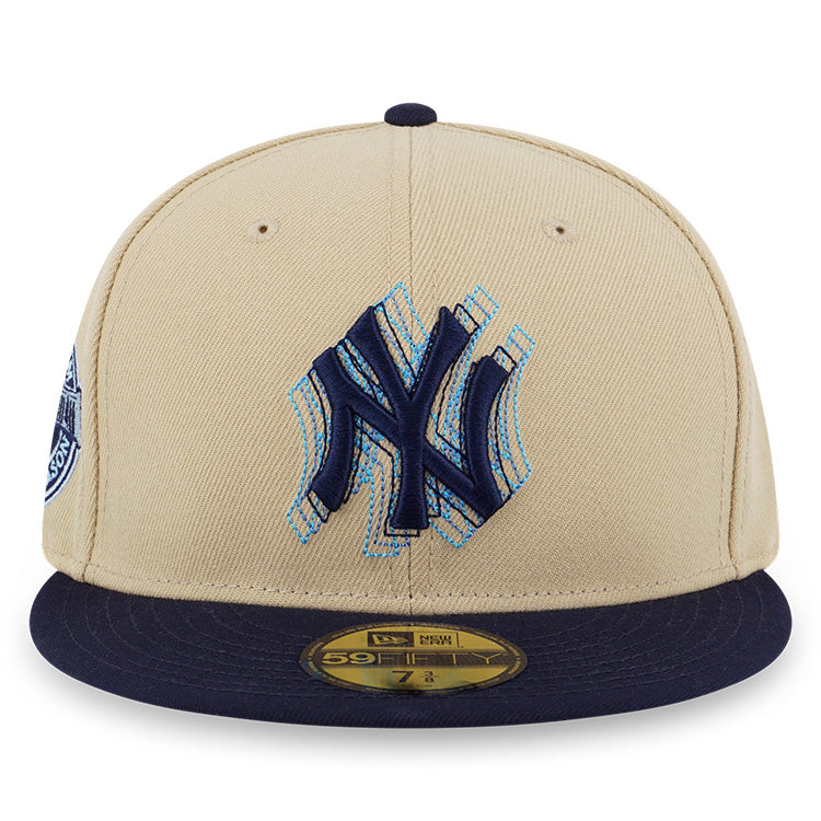 New York Yankees MLB 5950 Pack Illusion Vegas Gold 59FIFTY Fitted Cap