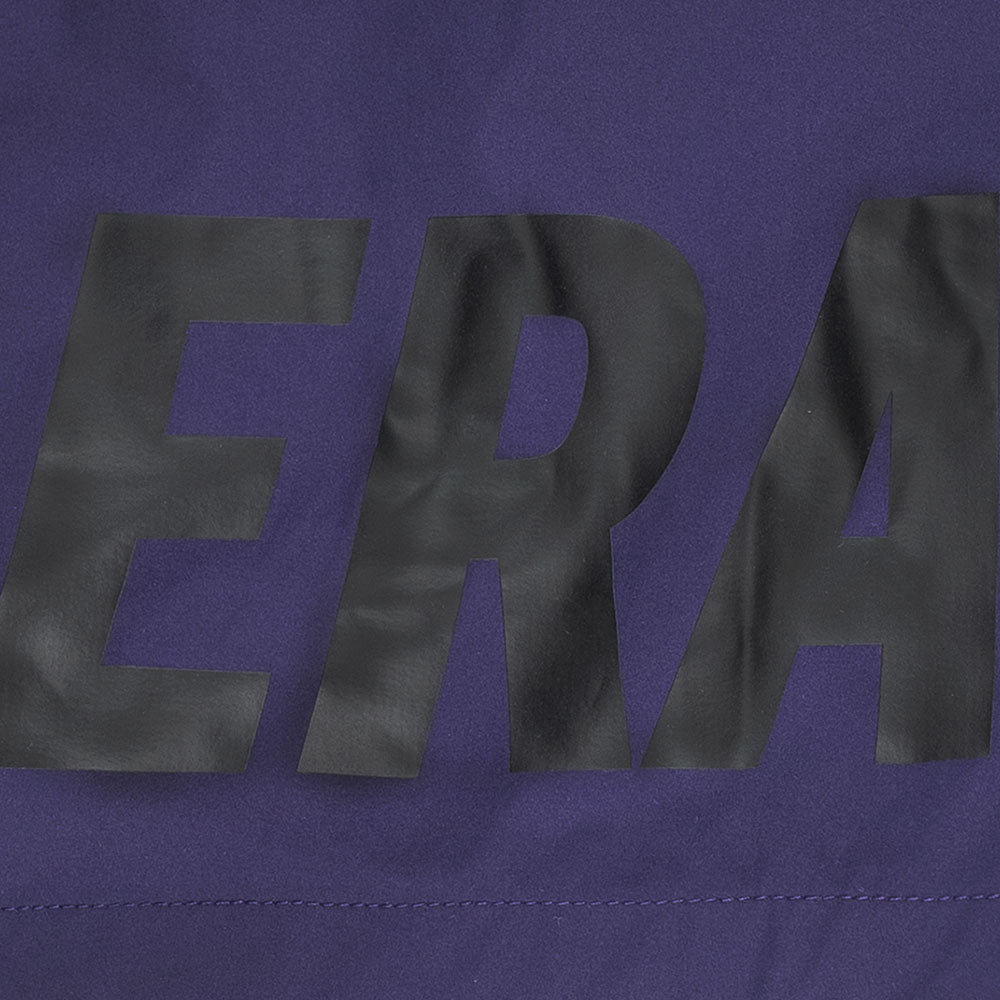 New Era Wordmark Outdoor Purple Woven Shorts