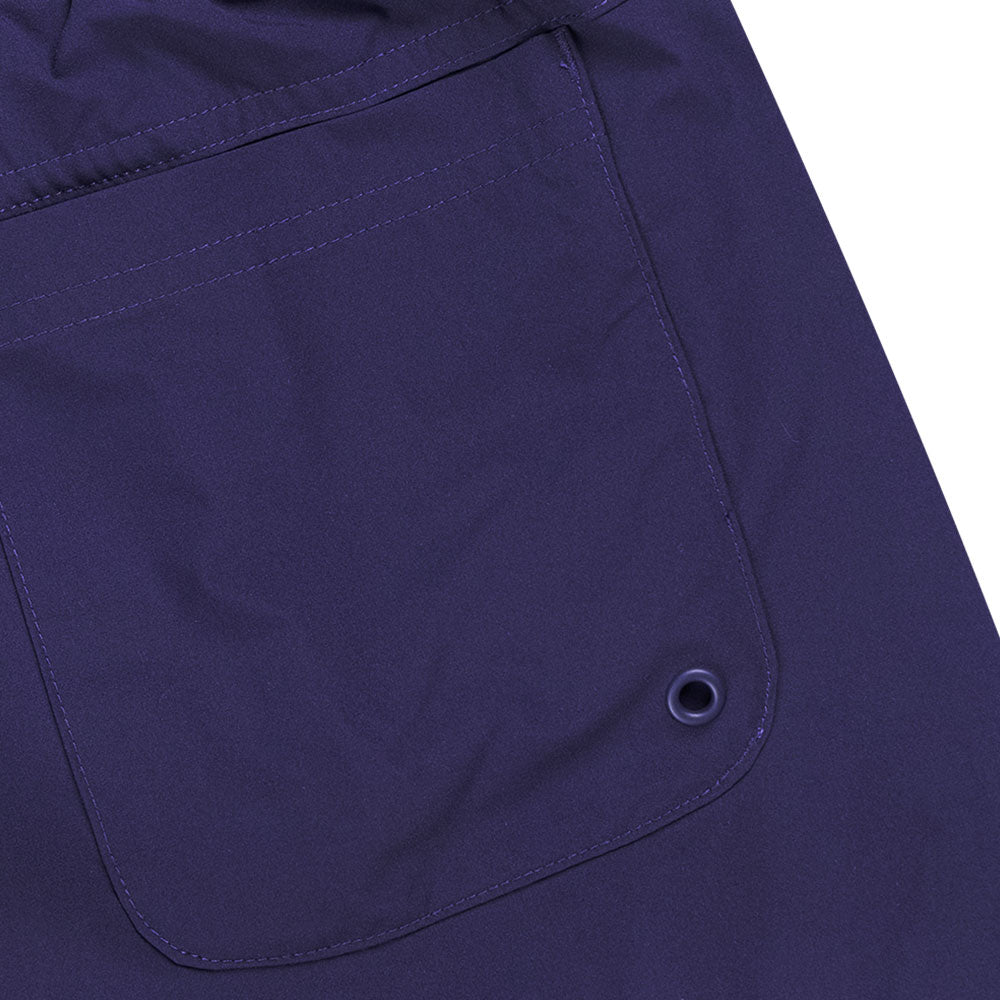 New Era Wordmark Outdoor Purple Woven Shorts