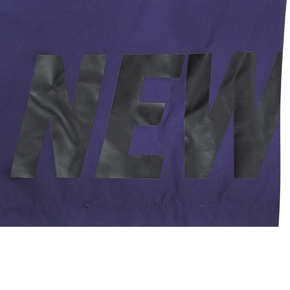 New Era Wordmark Outdoor Purple Woven Shorts