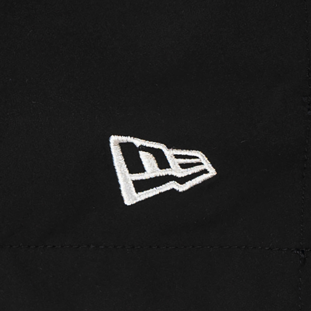 New Era Wordmark Outdoor Bold Black Woven Shorts