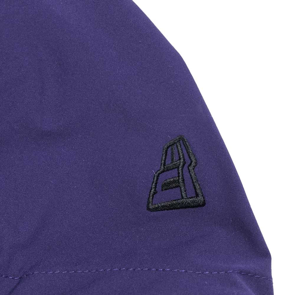 New Era Wordmark Outdoor Purple Windbreaker