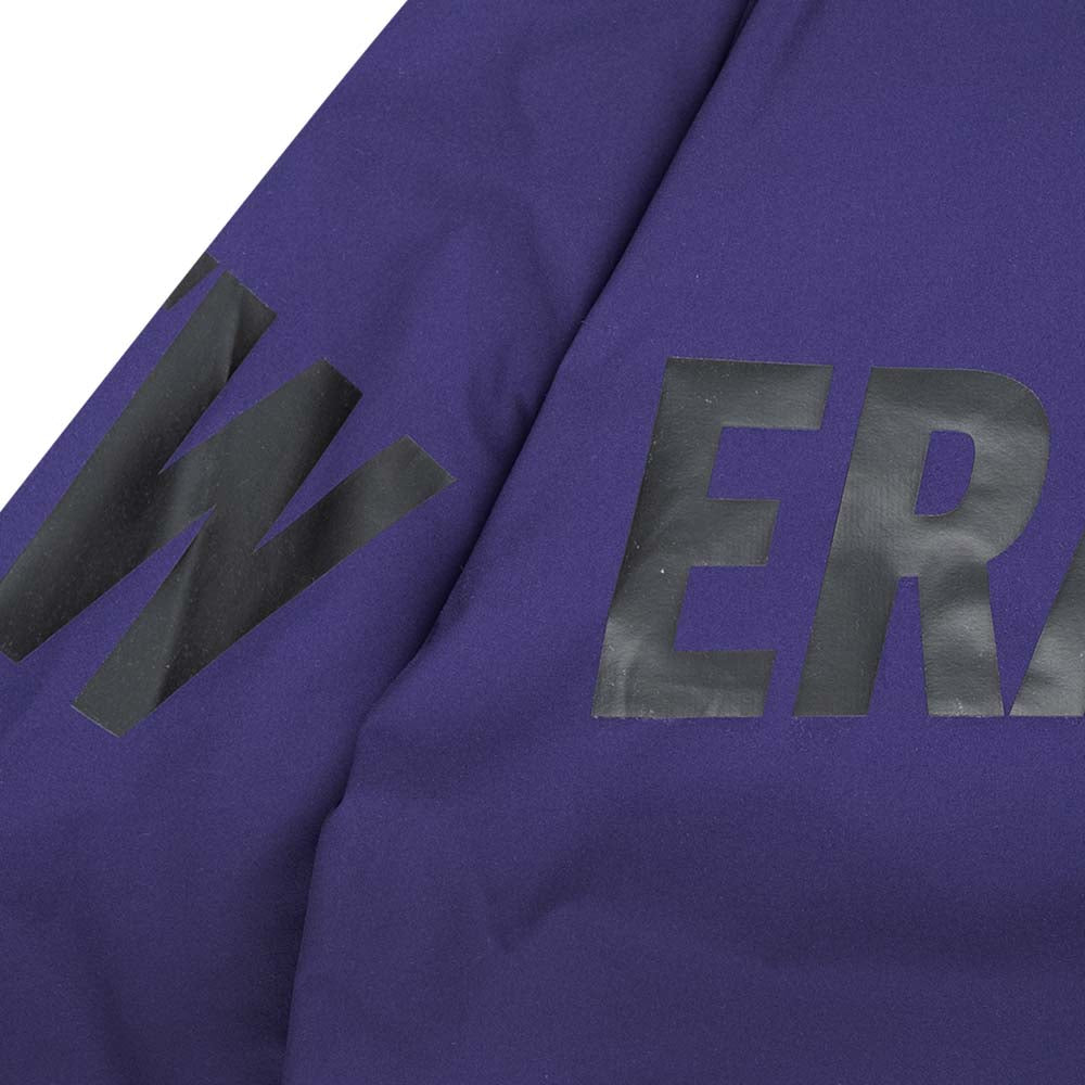 New Era Wordmark Outdoor Purple Windbreaker