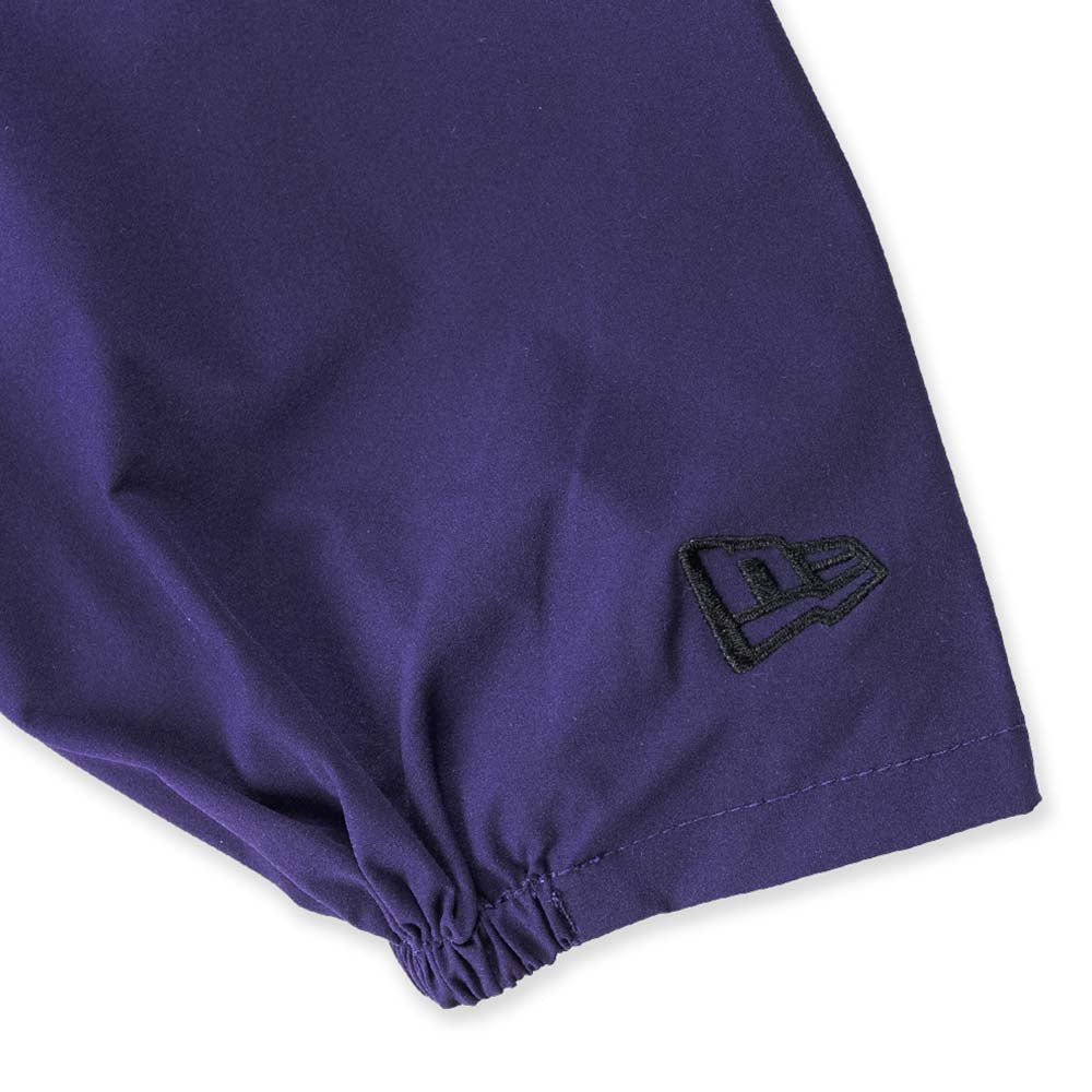 New Era Wordmark Outdoor Purple Windbreaker