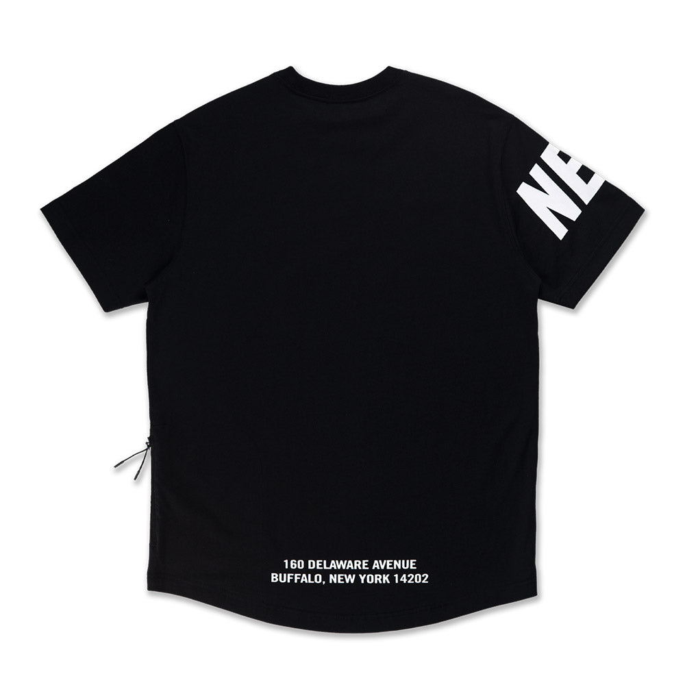 New Era Wordmark Outdoor Black Short Sleeve T-Shirt