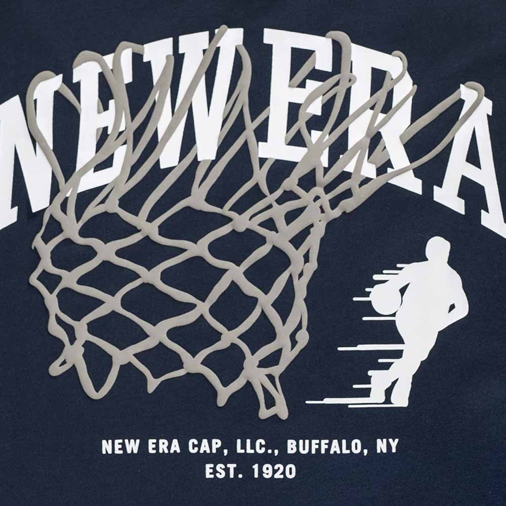 New Era Basketball Club Navy Short Sleeve T-Shirt